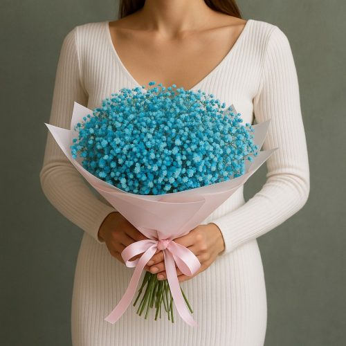 Букет из Гипсофил «Небесное дыхание»